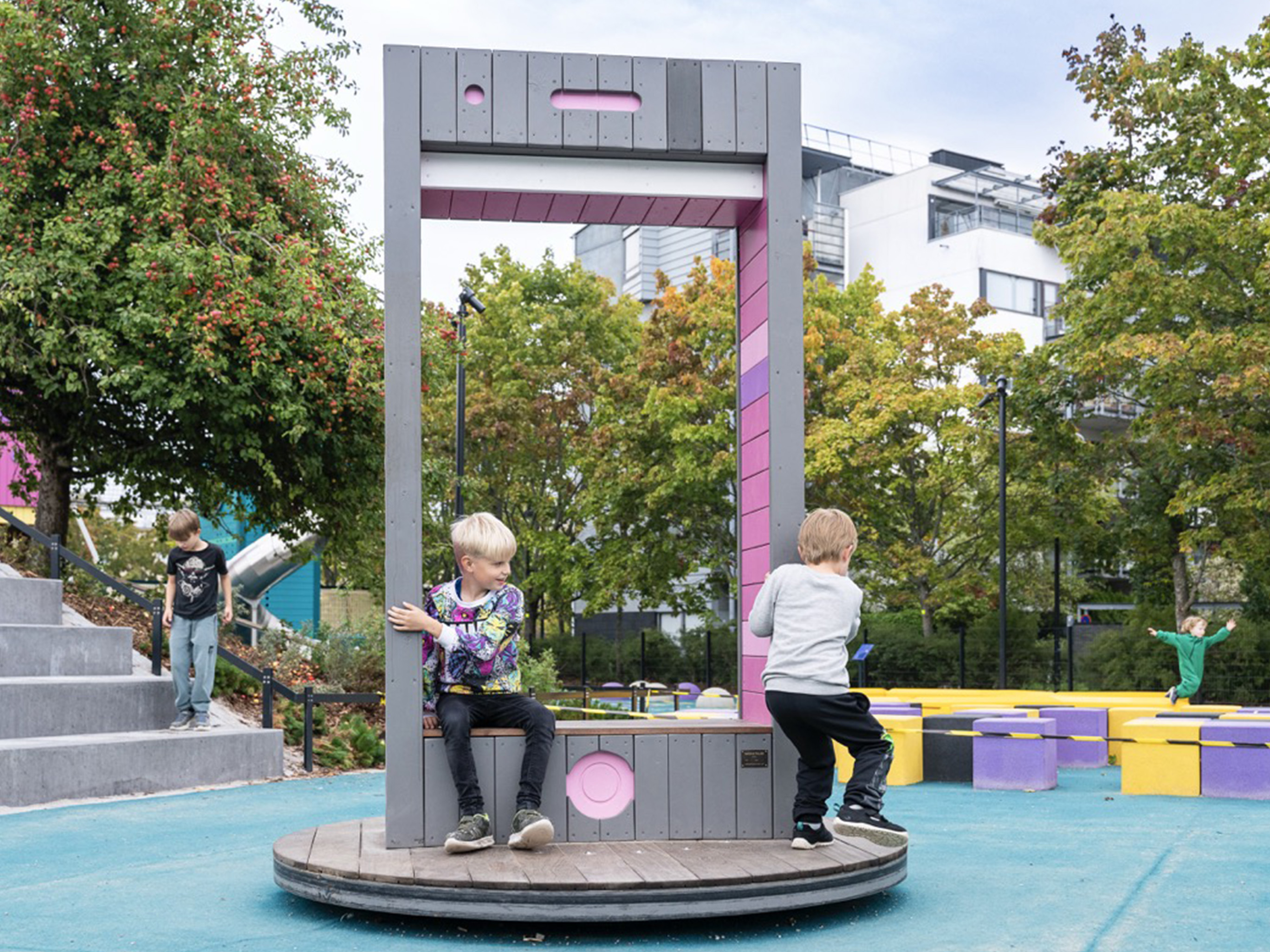 Photo of the Rotating Mobile Phone